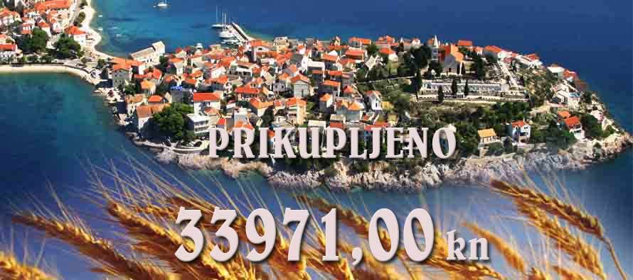 Primošten prikupio za Slavoniju 33971,00 KN