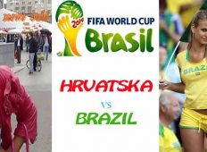 Hrvatska vs. Brazil – Zgodne navijačice