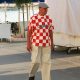 Cijeli Primošten u crveno-bijelim kvadratićima