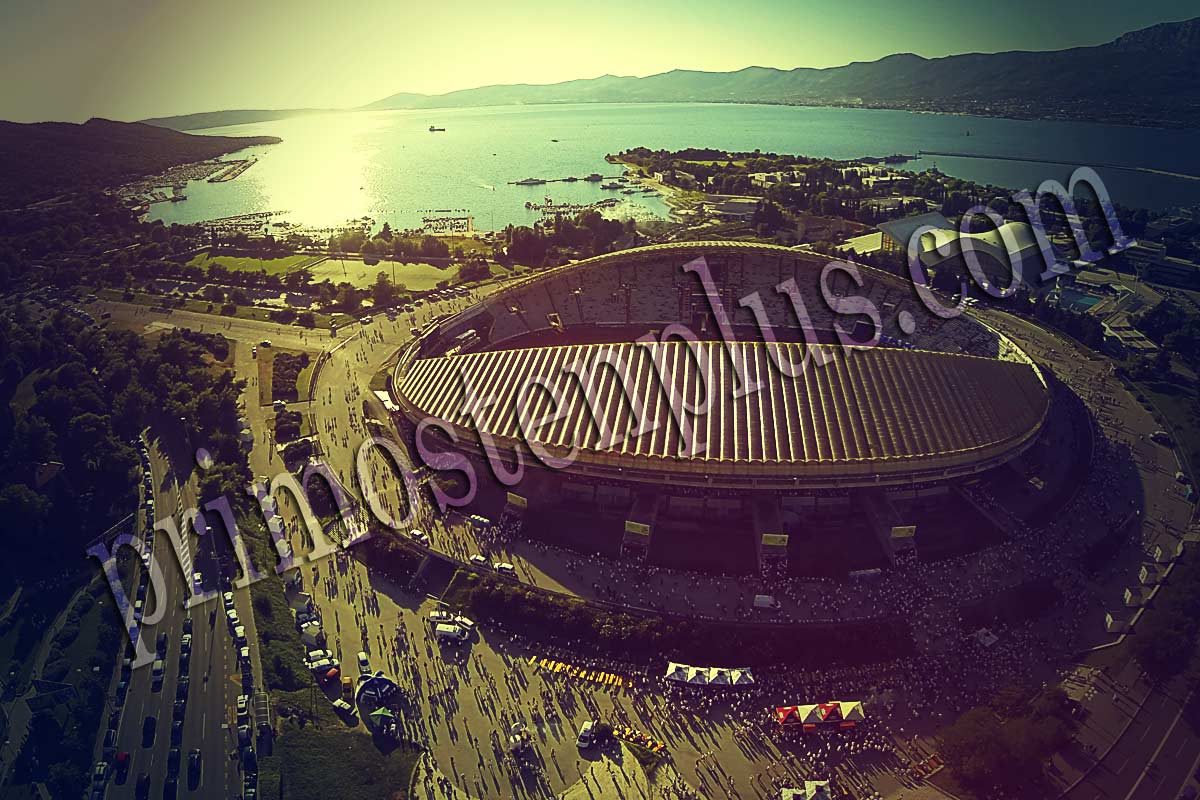 Ususret derbiju – EKSKLUZIVNE fotografije Poljuda iz zraka