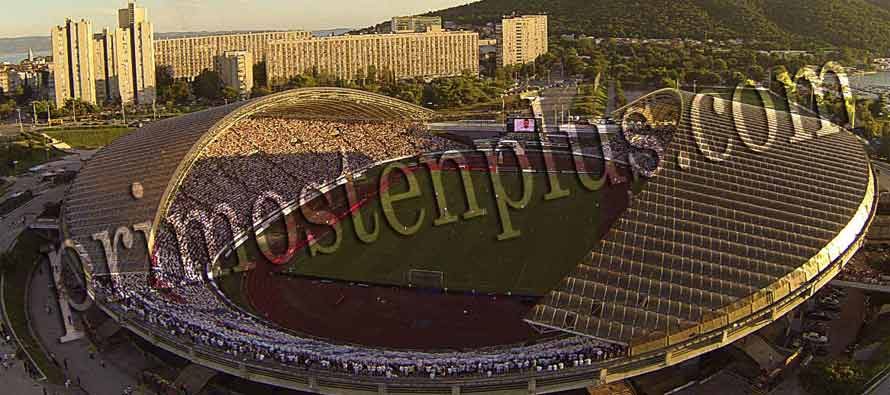 Ususret derbiju – EKSKLUZIVNE fotografije Poljuda iz zraka