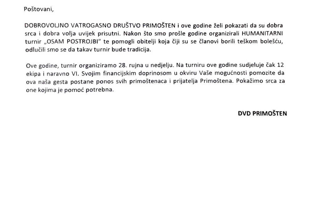 humanitarni dvd primošten