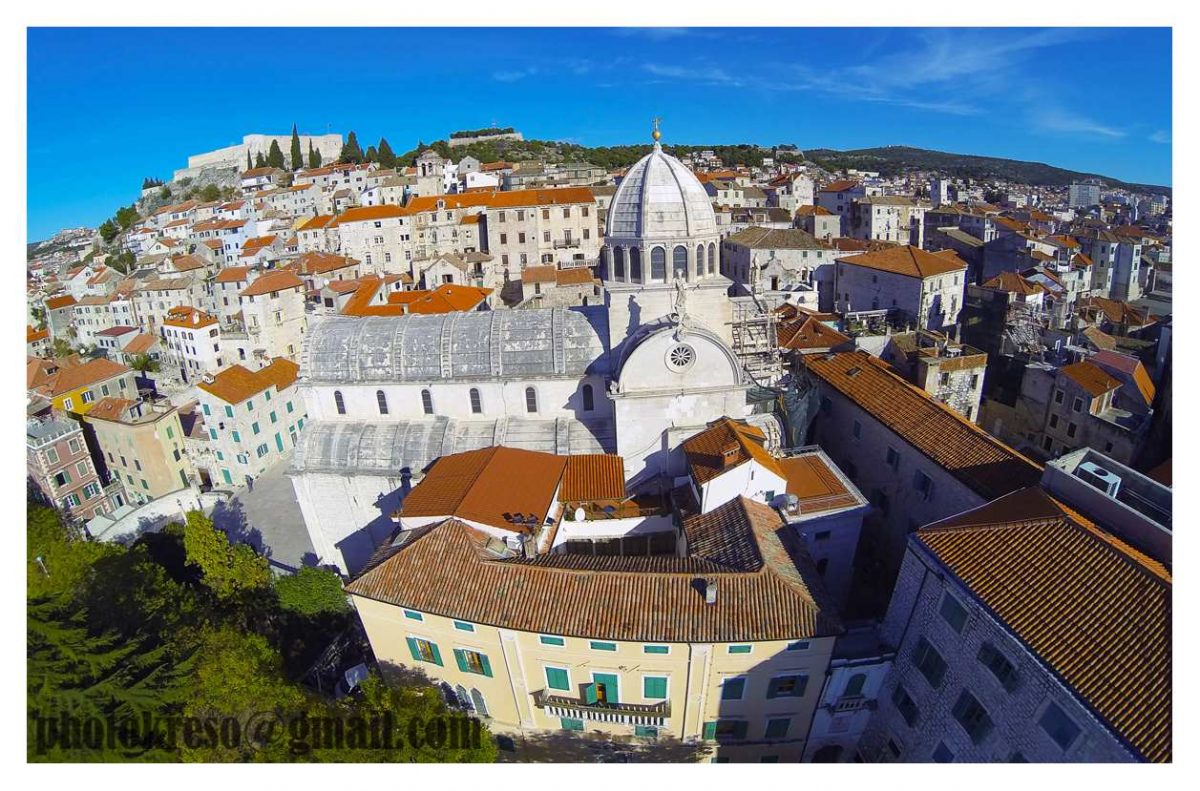 Snimke iz zraka – Upoznajmo ljepote naše županije: Šibenska katedrala