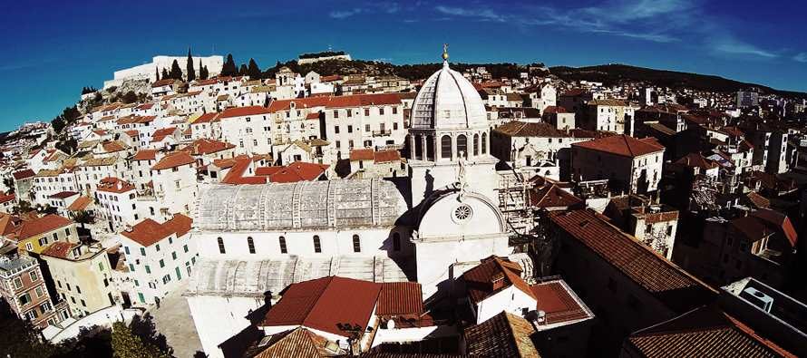 FOTO: Snimke iz zraka – Upoznajmo ljepote naše županije: Šibenska katedrala