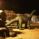 Dinosaur i gorila