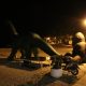 Dinosaur i gorila