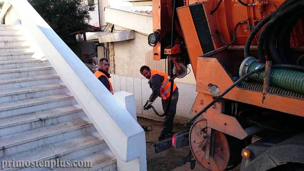 pročišćavanje cijevi u primoštenu