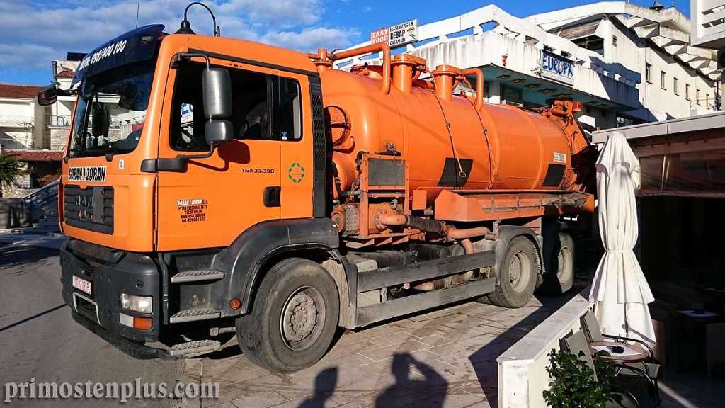 pročišćavanje cijevi u primoštenu