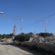 Primošten – grad dizalica, bagera i građevinskih radova