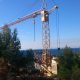 Primošten – grad dizalica, bagera i građevinskih radova