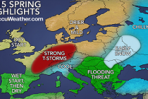 Accuweather objavio sezonsku prognozu za proljeće u Europi