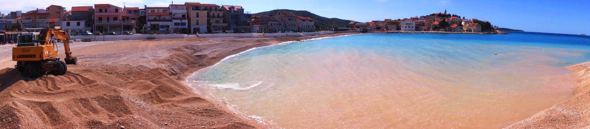 Radovi na plaži