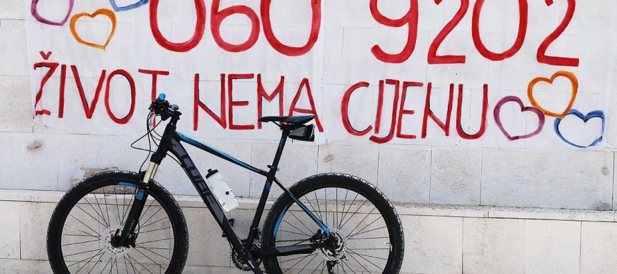 Biciklijada Radio Šibenika 2015. vozi se za Rebeku