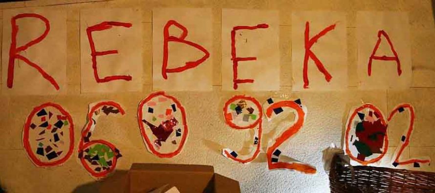 Rebeka na pola puta za Ameriku