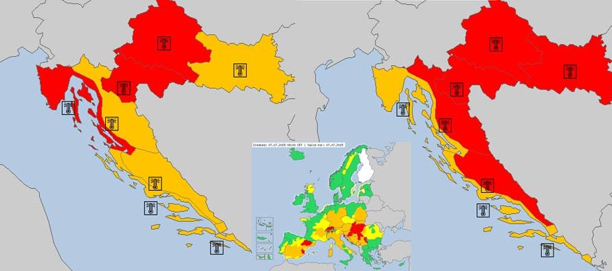 TOPLINSKI VAL JE STIGAO – Budite na oprezu