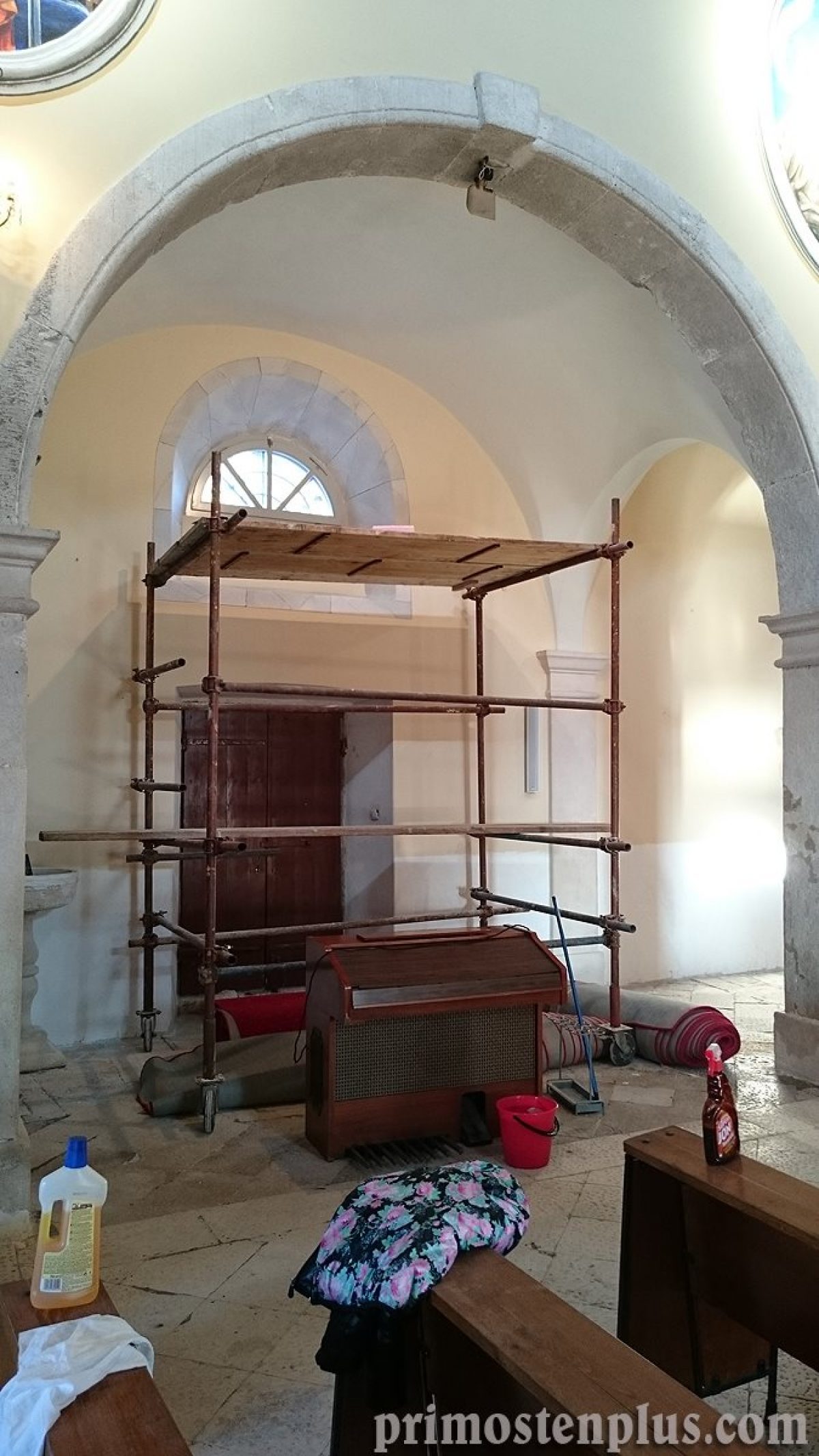 Preuređuje se unutrašnjost crkve sv. Jurja