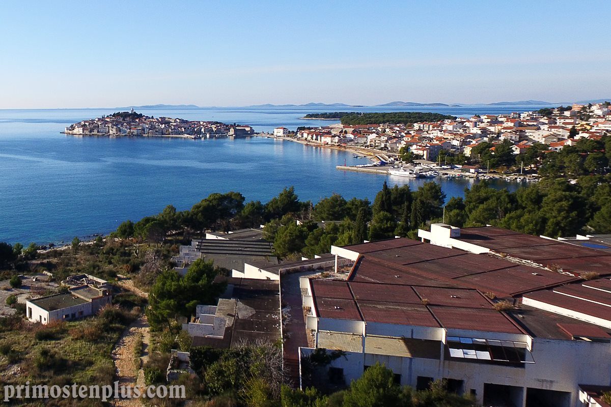 Kakav je to hotel bio ?! Hotel Marina Lučica iz zraka (ili ono što je od njega ostalo)