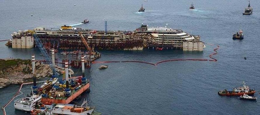 FOTO Costa Concordia nakon 2 godine u moru
