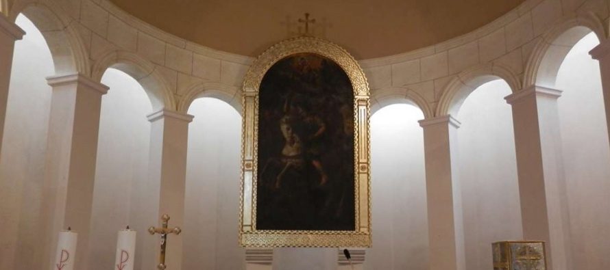 Slika sv. Jurja – zaštitnika primoštenske župe i crkve