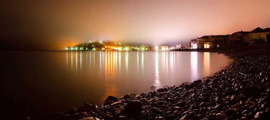FOTO: Spustila se magla nad Primoštenom