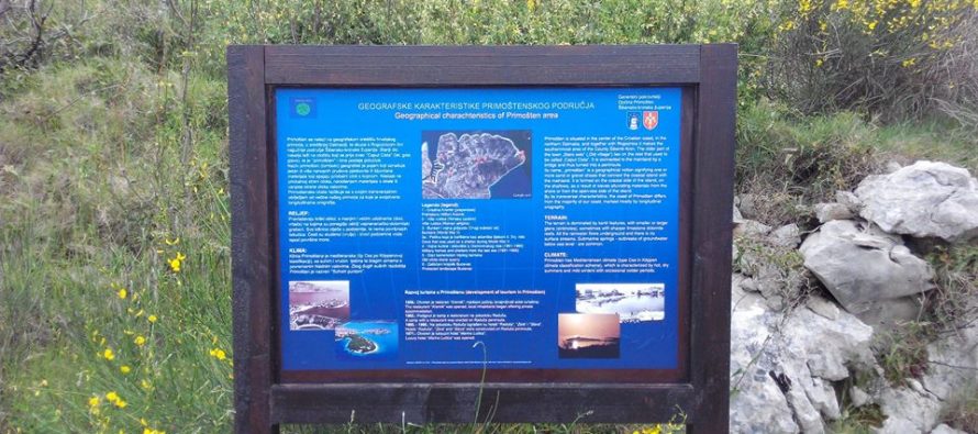 Ekološka udruga Primošten postavila poučnu stazu uz obalu poluotoka Kremik