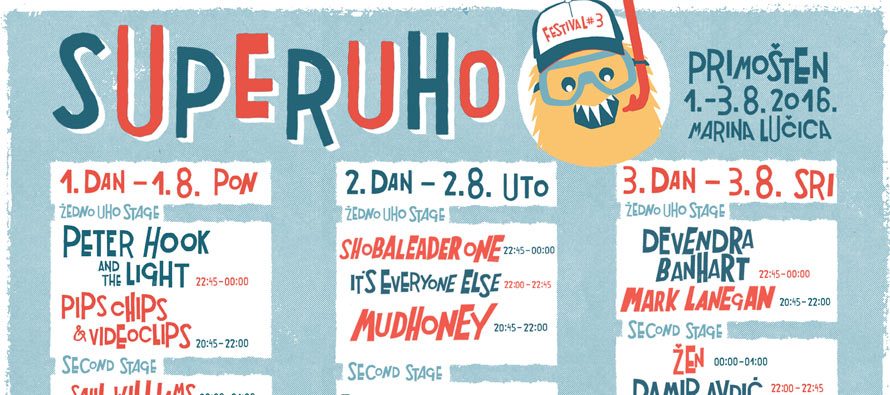 Odličan program SUPERUHO festivala – Pogledajte trodnevni raspored