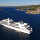 Kruzer Seabourn Odyssey iz zraka