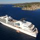 Kruzer Seabourn Odyssey iz zraka
