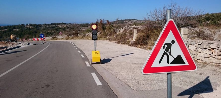 Obavijest o postavljanju privremene prometne regulacije na županijskoj cesti Grebaštica – Primošten Burnji