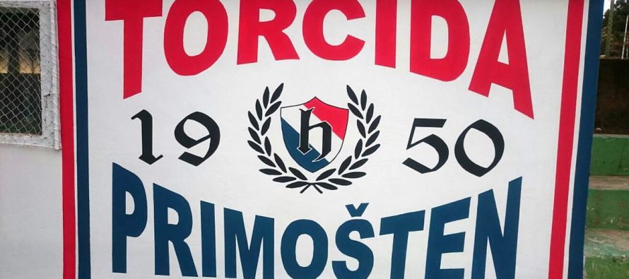 FOTO: Torcida Primošten “osvježila” stari grafit iz 2008. godine