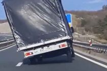 Bura digla kamion na dva kola