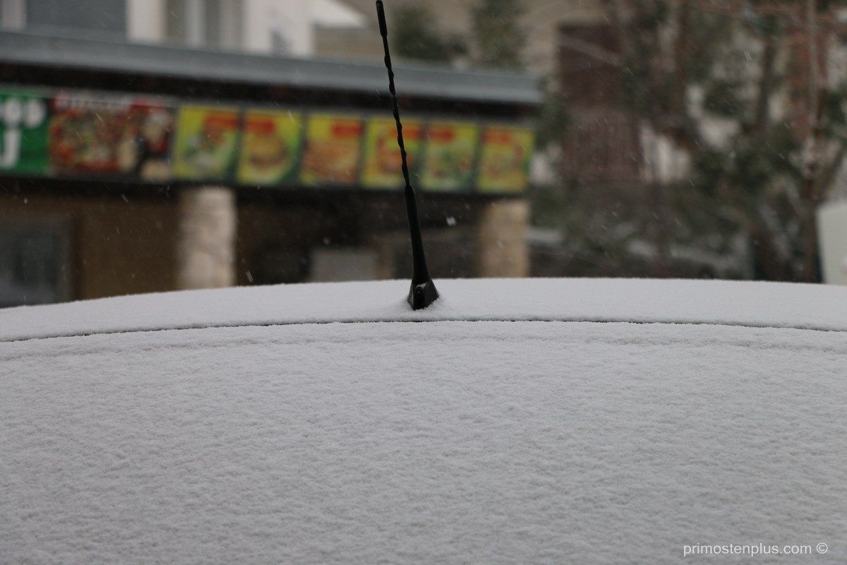Snijeg u Primoštenu 26.02.2018.