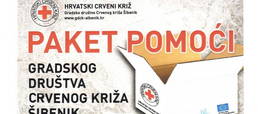 Gradsko društvo Crvenog križa provodi projekt suzbijanja siromaštva, podjelom hrane i ostale materijalne pomoći na području Županije