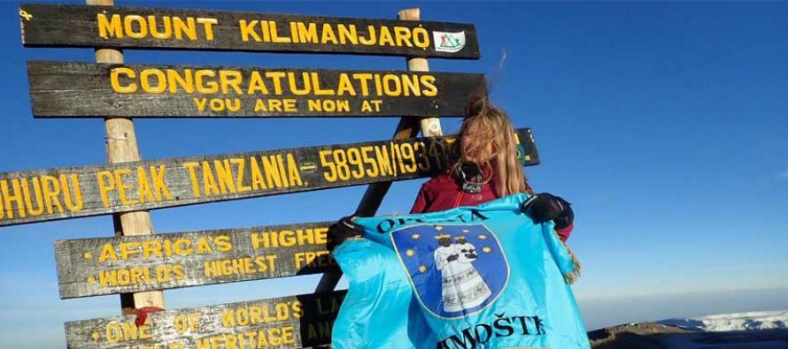 Jana osvojila UHURU PEAK 5895m