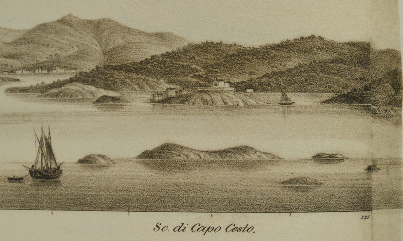 Panorama s prikazom Primoštena