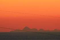 Kad bura izoštri fokus da se iz Supljaka vidi planina Monte Porche (2233 m) u Italiji
