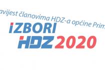 SPONZORIRANI ČLANAK: Obavijest članovima HDZ-a općine Primošten