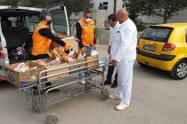 Pripadnici Civilne zaštite Primošten koji su inače članovi DPH Primošten 1911 te vatrogasci primoštenskog DVD-a počastili uskrsnim doručkom djelatnike šibenske bolnice