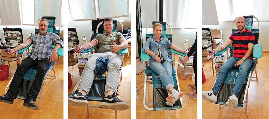 HUMANOST NA DJELU: Uspješan odaziv darivatelja krvi u Primoštenu