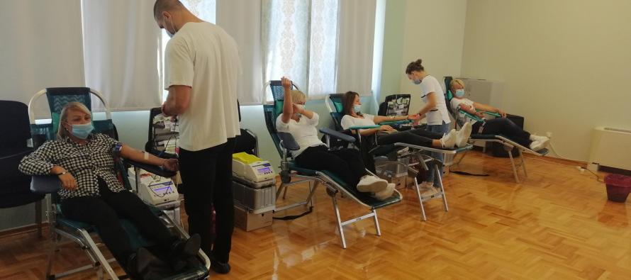 HUMANOST NA DJELU: Uspješan odaziv darivatelja krvi u Primoštenu