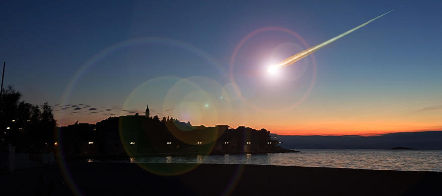 Pad meteora na području šibenskog zaleđa