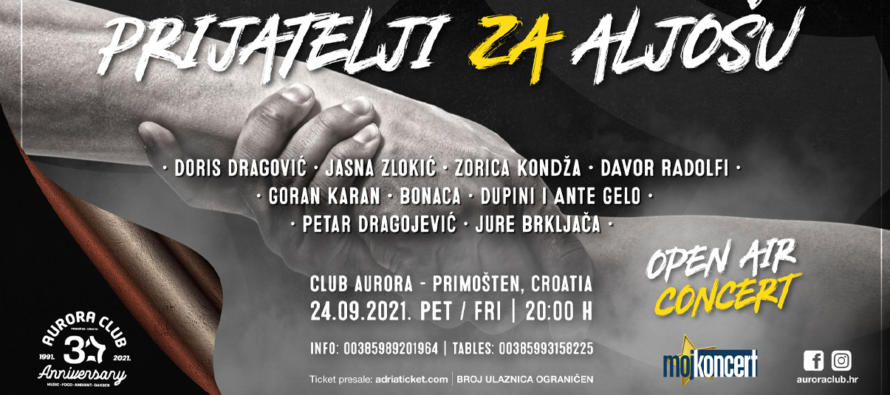 Humanitarni koncert u ime Aljoše Draganića Vrančića