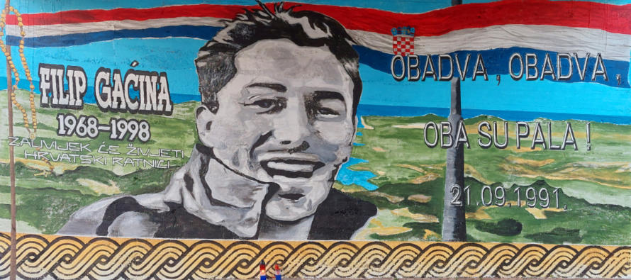 Otvorenje murala Filipu Gaćini – Oba dva