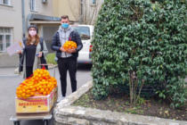 Caritas Župe sv. Jurja, donirao je mandarine Dječjem domu Zagreb