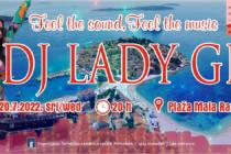 Party na plaži uz Lady Gi