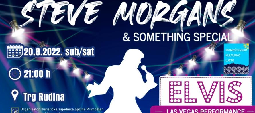 Zaljubljenici u Elvisovu glazbenu ostavštinu moći će u subotu na Trgu Rudina uživati u nastupu STEVE MORGANSA