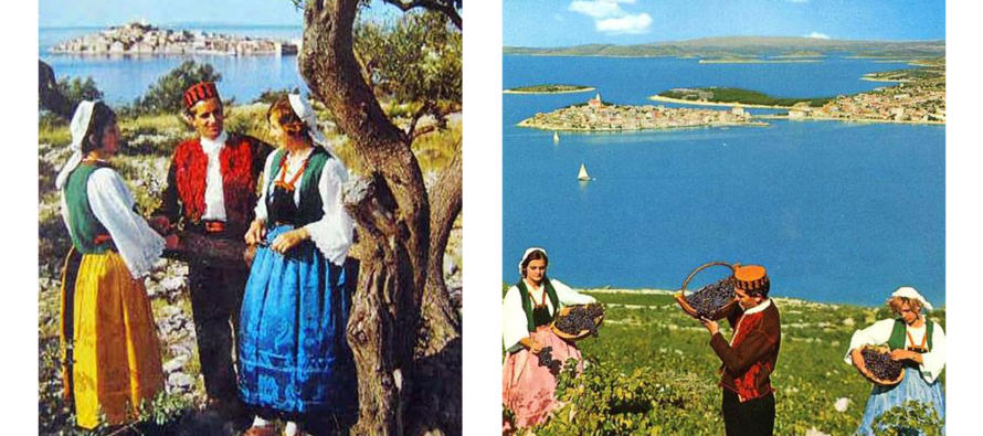 IZ ŠKAFETINA: Stare fotografije Primoštena i primoštenske nošnje