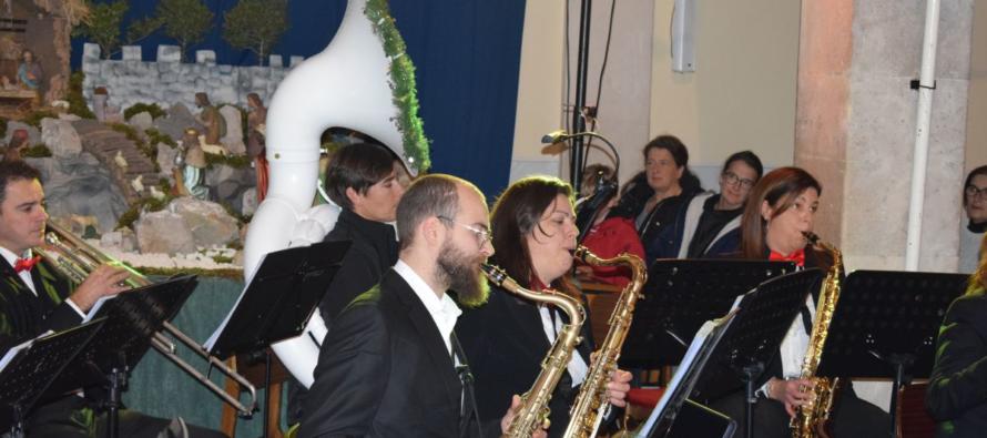 Predivan božićni koncert Puhačkog orkestra Primošten