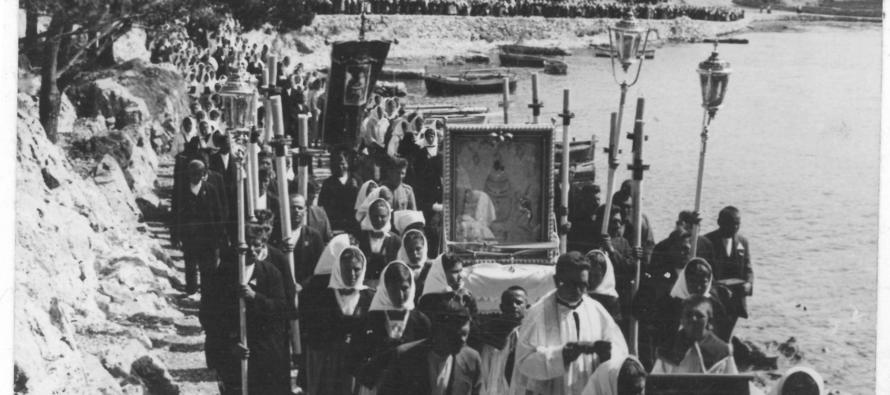 Iz škafetina – Procesija za Gospu iz 1935.