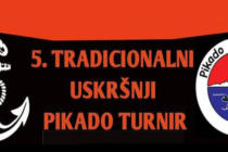 5. tradicionalni Uskršnji pikado turnir u caffe baru “Sidro”